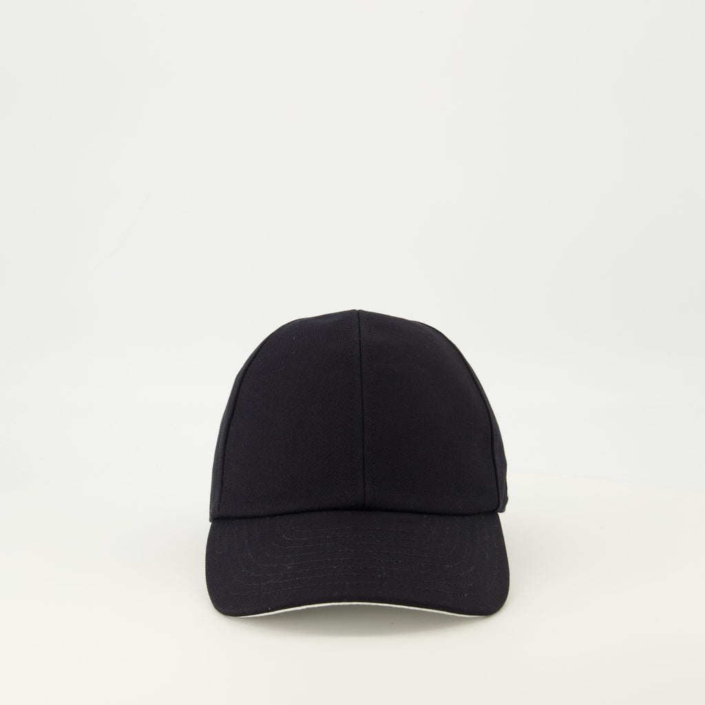 Image de l'article Casquette AC noir de la marque Courrèges pour Homme - Saison Printemps-Été 2026 - Vue de Face