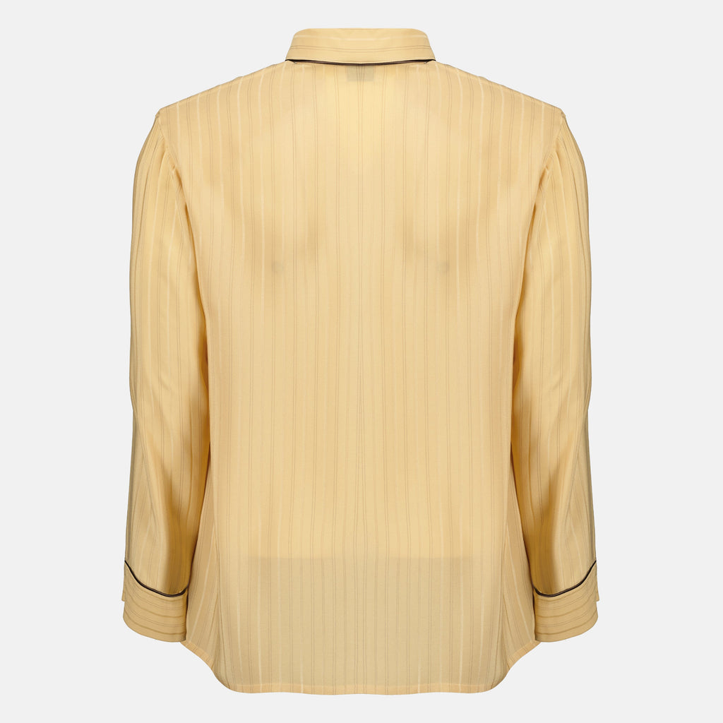 Top in Seta Beige da Pigiama