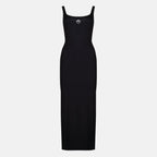 Langarm- Baumwollkleid