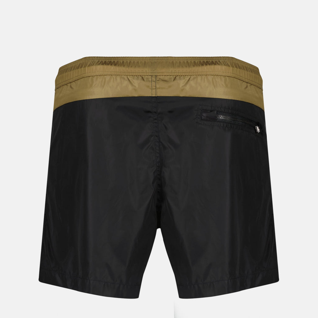 Image of Bicolore Swim Shorts by Moncler for Men - Season Spring-Summer 2026 - Back View