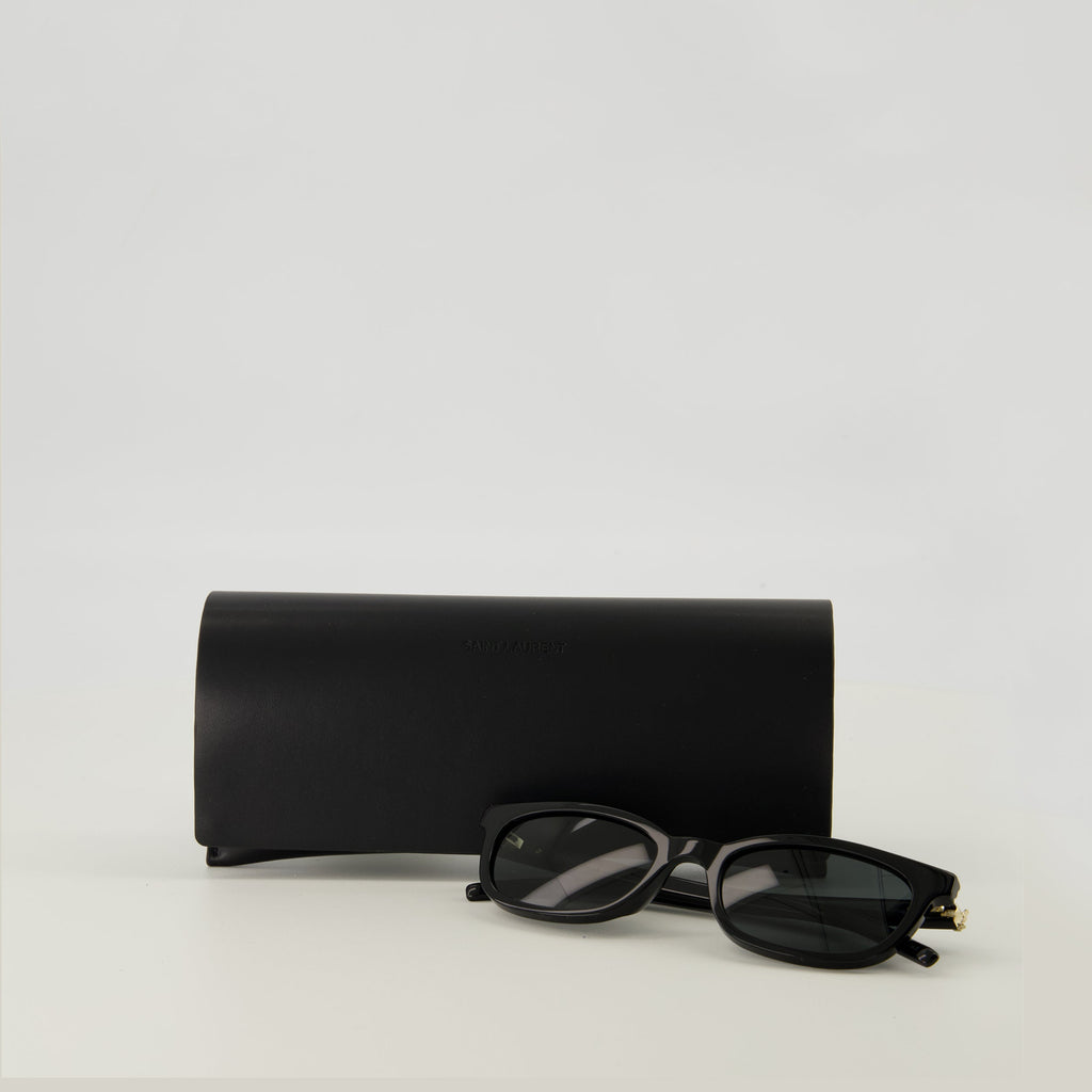 Imagen de las Gafas de Sol M160 Negros de Saint Laurent para Mujeres - Temporada Primavera-Verano 2026 - Detalle 2