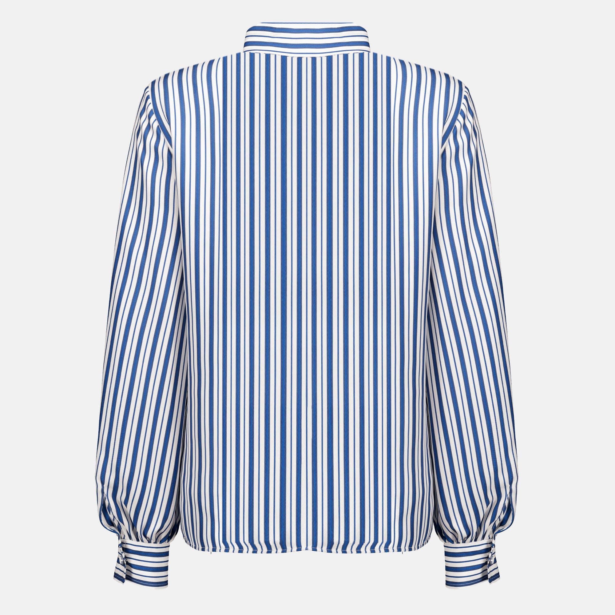 Silk Striped Blouse