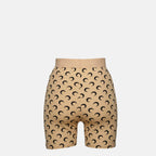 Image of Jersey Moon Cyclist Shorts by Marine Serre for Women - Season Autumn-Winter 2025 - Product detail view 1