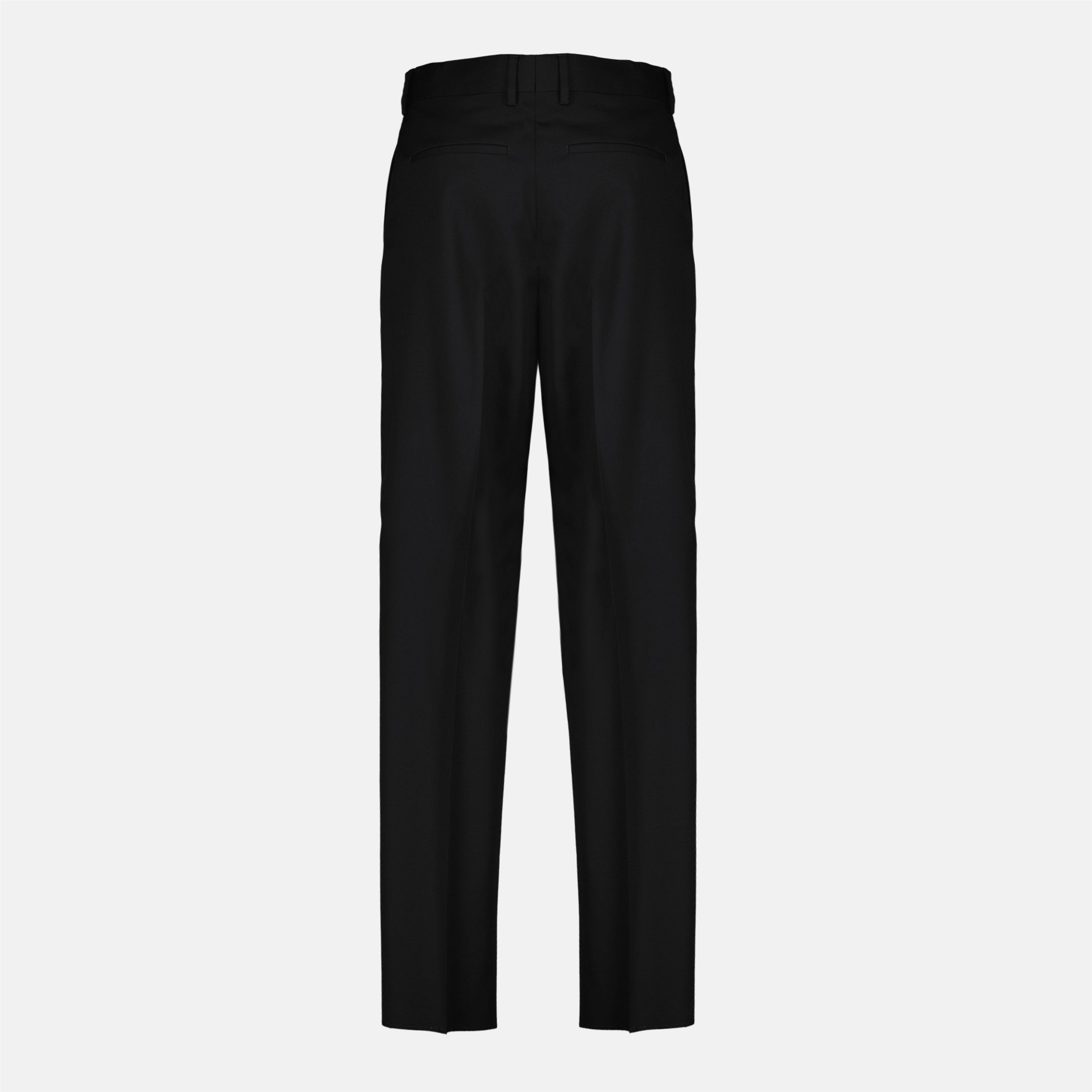 Fendi trousers, black wool trousers, autumn-winter fashion, men's fashion, designer trousers