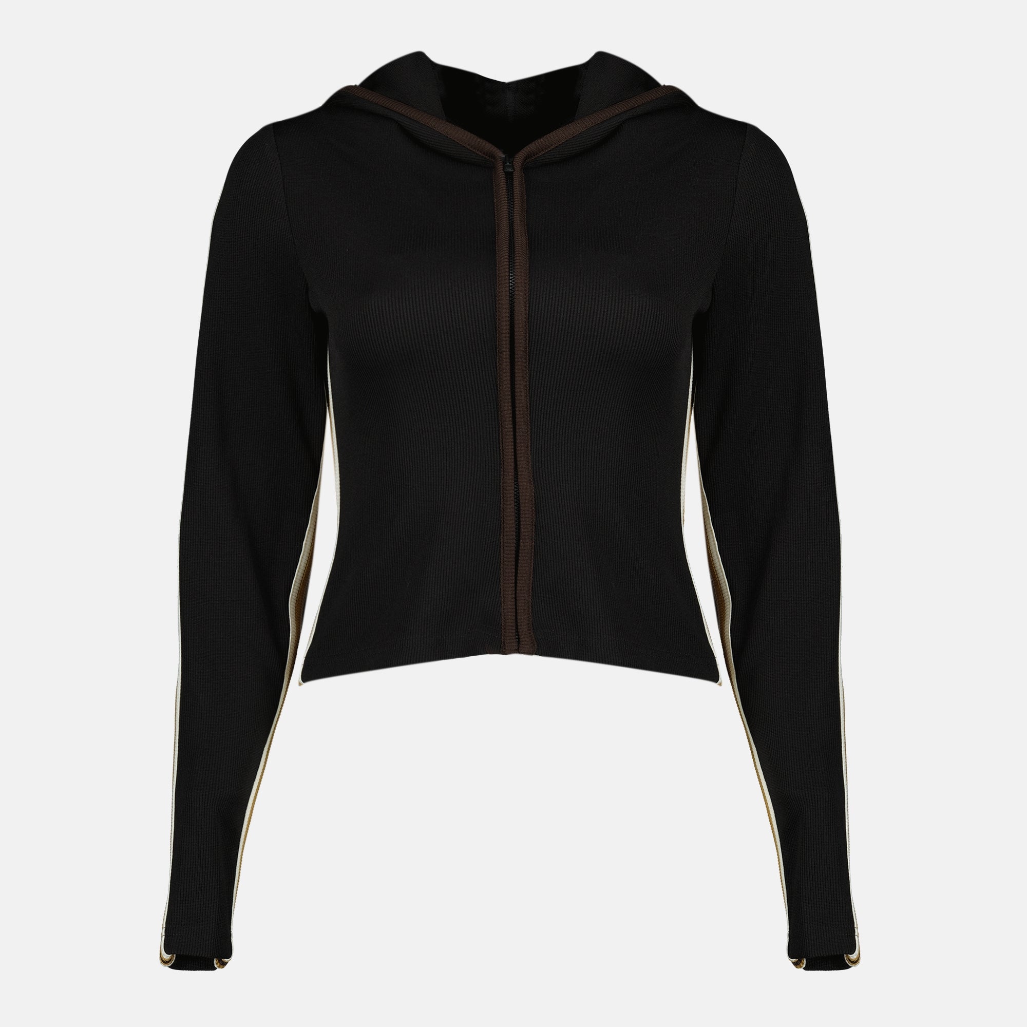 Bilde av svart bånd treningsjakke av Christopher Esber for kvinner - Sesong Vår-Sommer 2026 - Framsidevisning