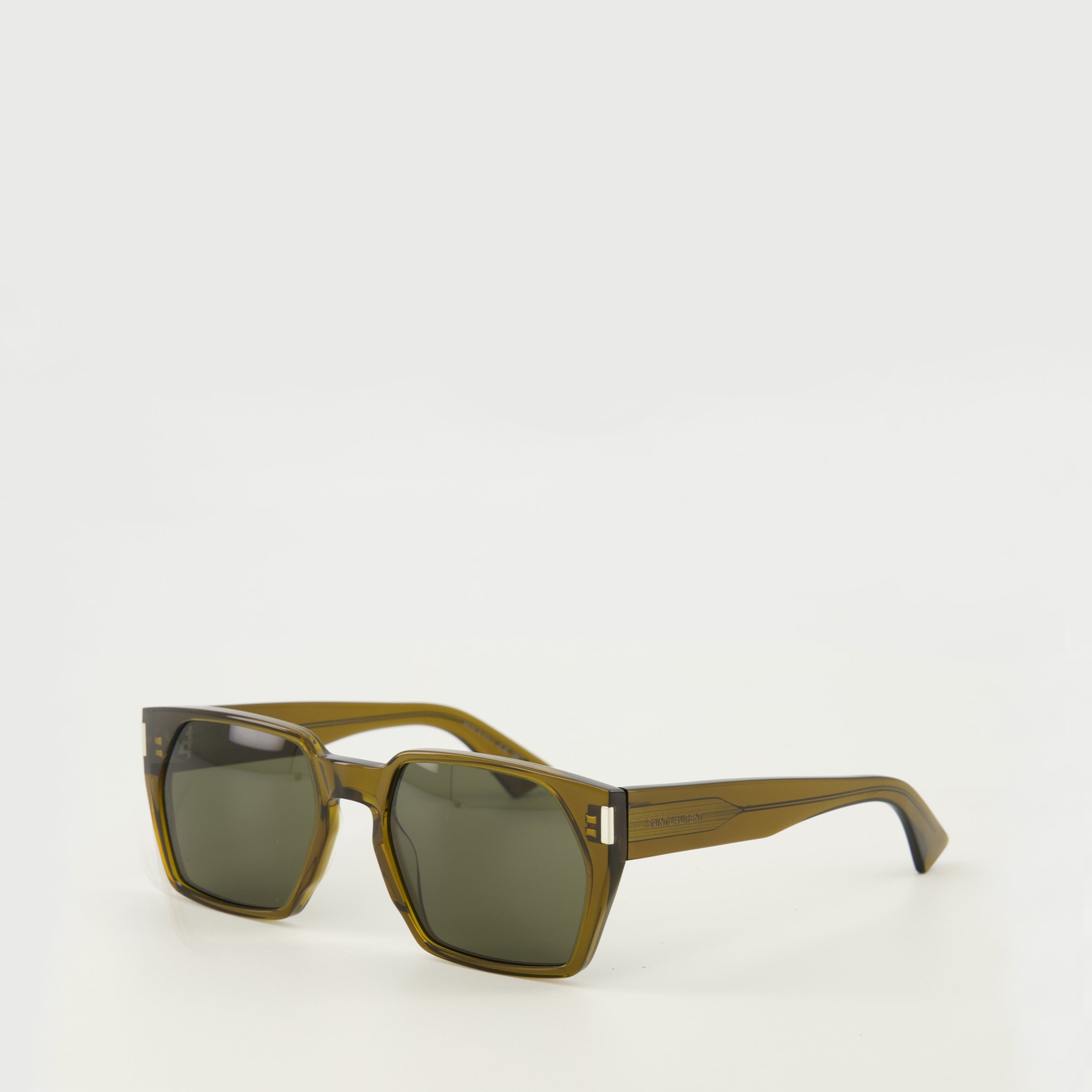 Image of SL894 Brown Sunglasses by Saint Laurent for Men - Season Spring-Summer 2026 - Back View