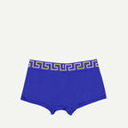 Image du short Boxer Medusa Bleu de Versace pour Hommes - Saison Printemps-Été 2025 - Vue de Dos