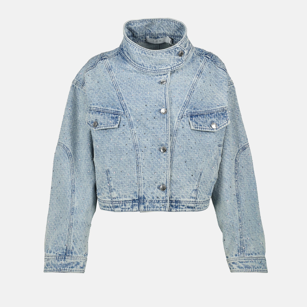 denim jacket, Iro, Depsie, cropped jacket, women's fashion