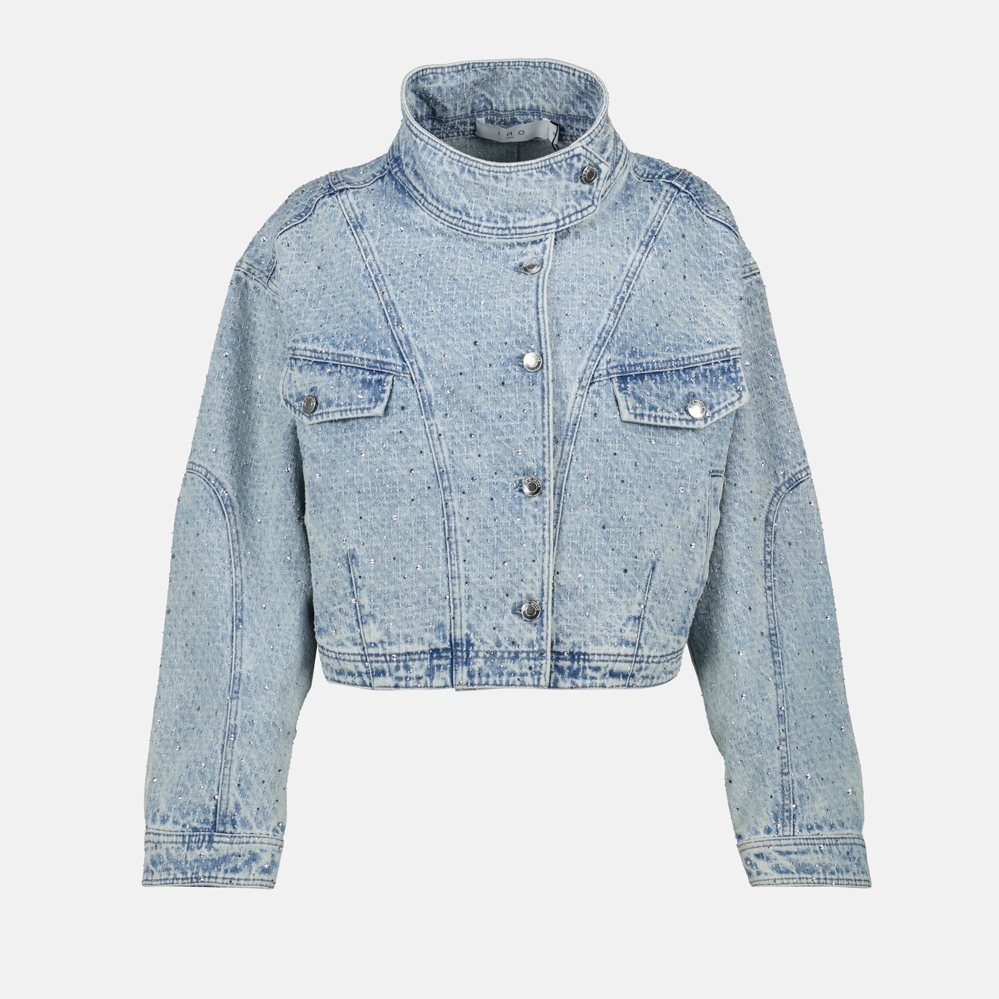 denim jacket, Iro, Depsie, cropped jacket, women's fashion