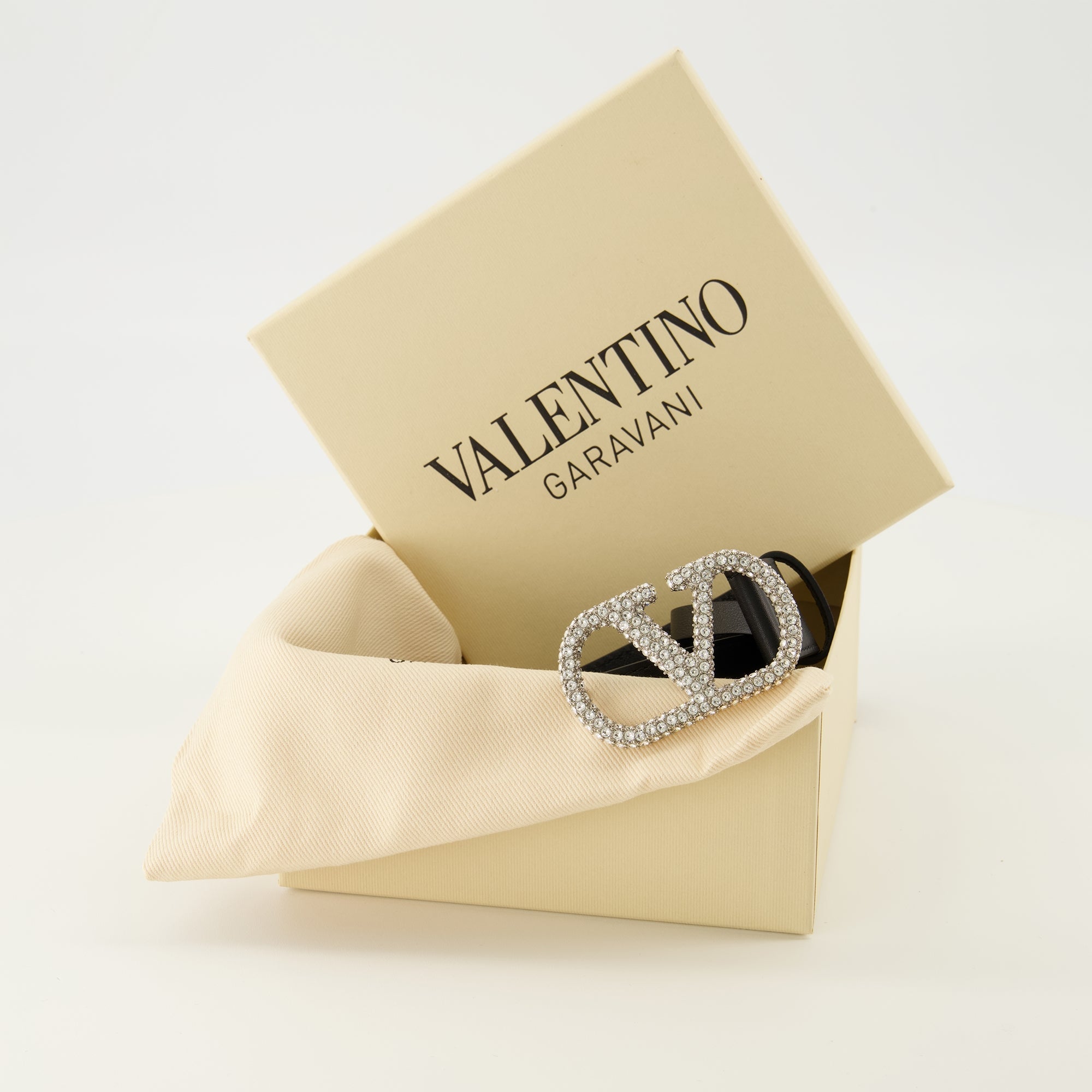 Vlogo Belt with Swarovski® Crystals