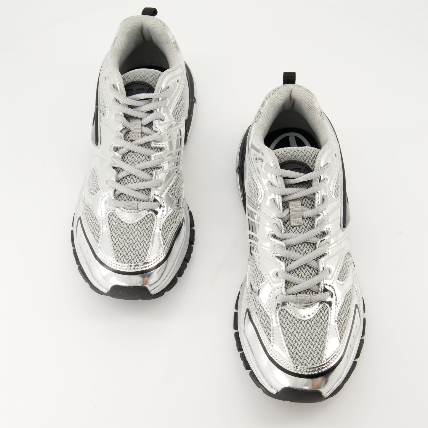 Diesel sneakers, mesh sneakers, mirrored sneakers, luxury footwear, Autumn-Winter 2024