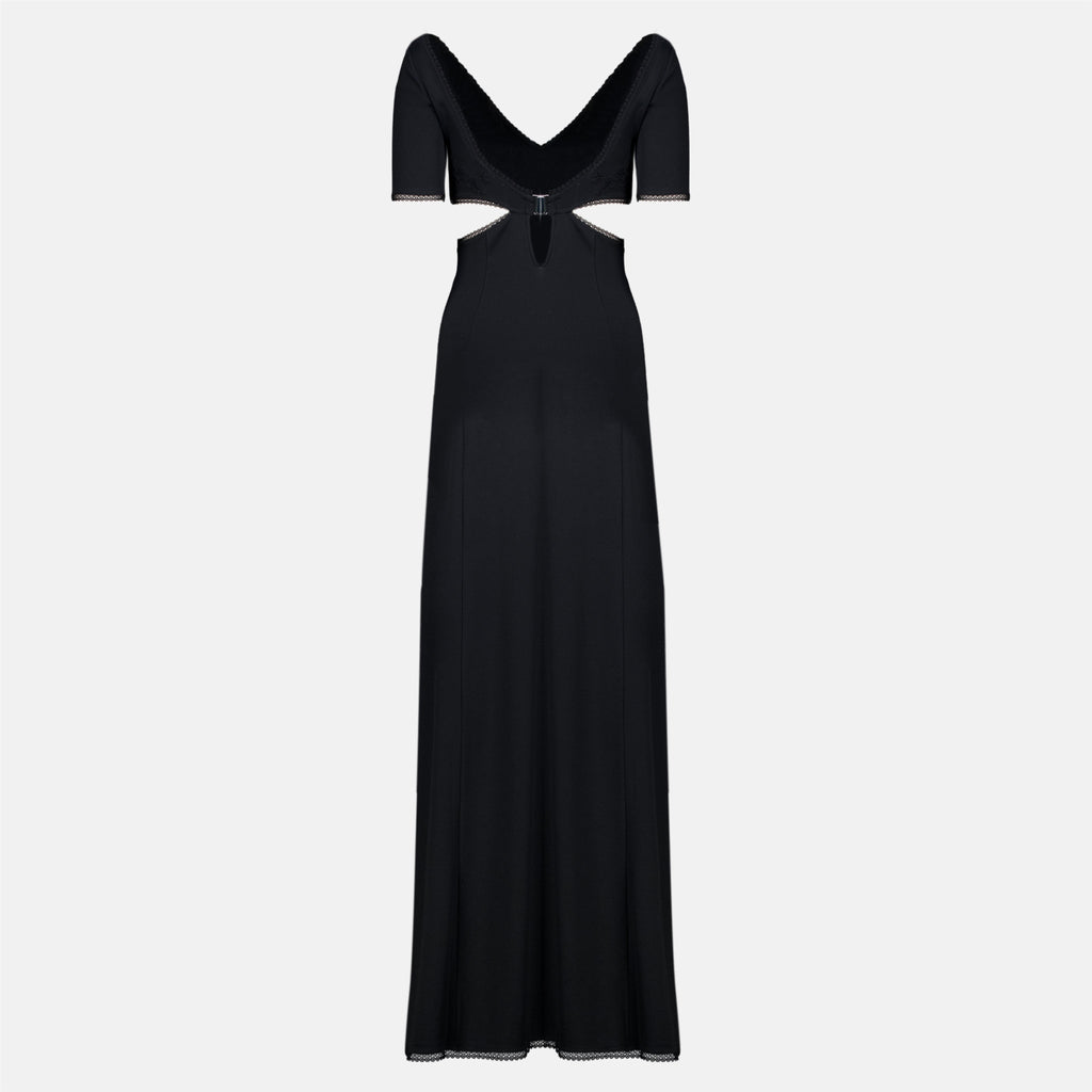 Langarm Stickkleid