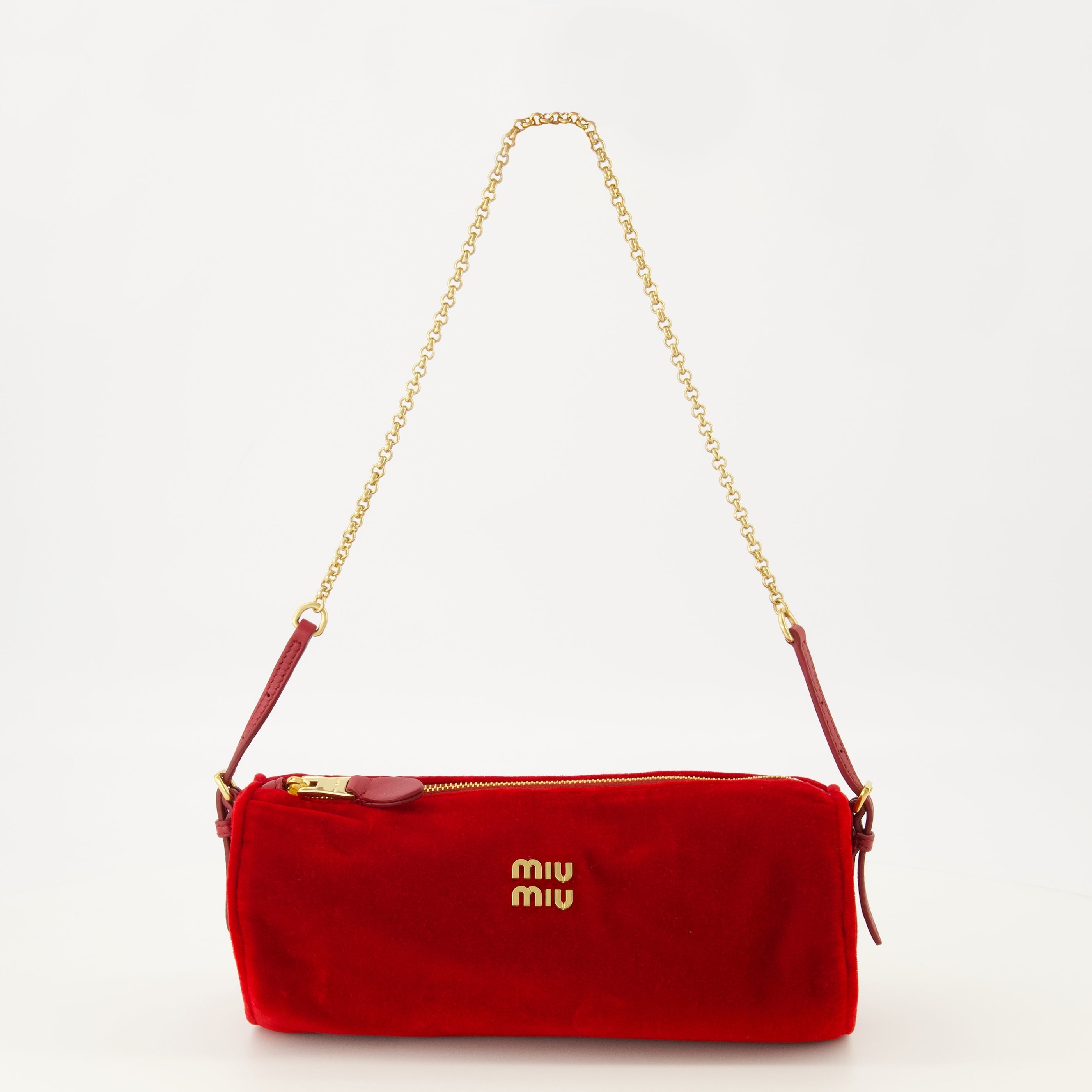 Red Velvet Bag