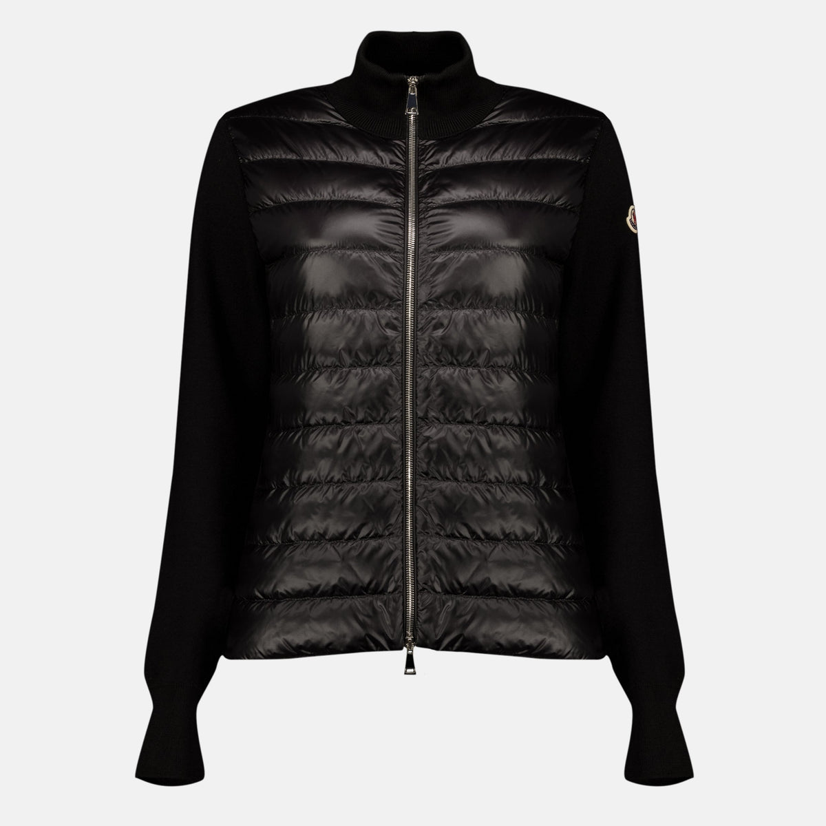 Woll-Cardigan mit Reißverschluss