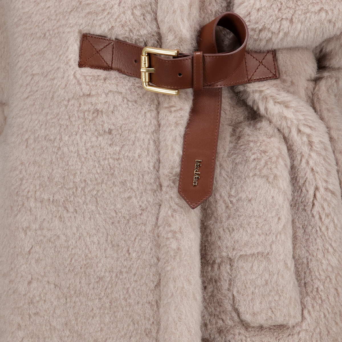 Beige Teddy Cape