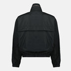 Image of Ami de Coeur Black Jacket by Ami PARIS for Men - Season Autumn-Winter 2025 - Back View