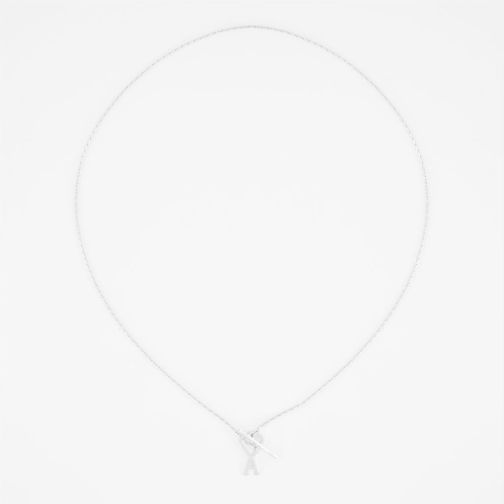 Imagem do Collier ami de cœur argenté da Ami PARIS para Unissex - Temporada Primavera-Verão 2026 - Vista Traseira