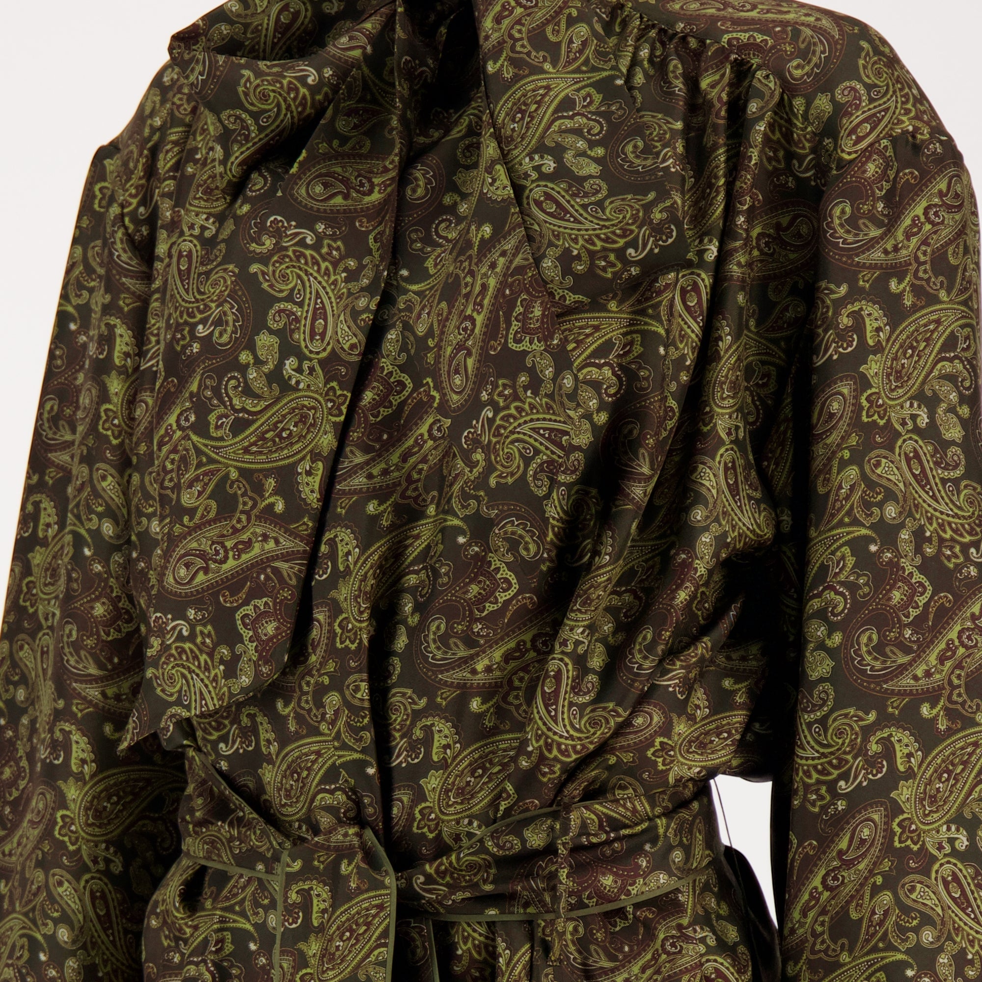 robe lavalliere en soie saint laurent women 15228130427260