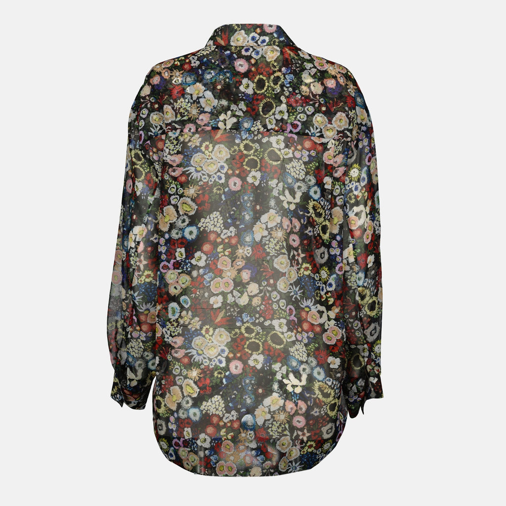 Imagen de la camisa Goya de Khaite para mujeres - Temporada primavera-verano 2026 - Vista trasera