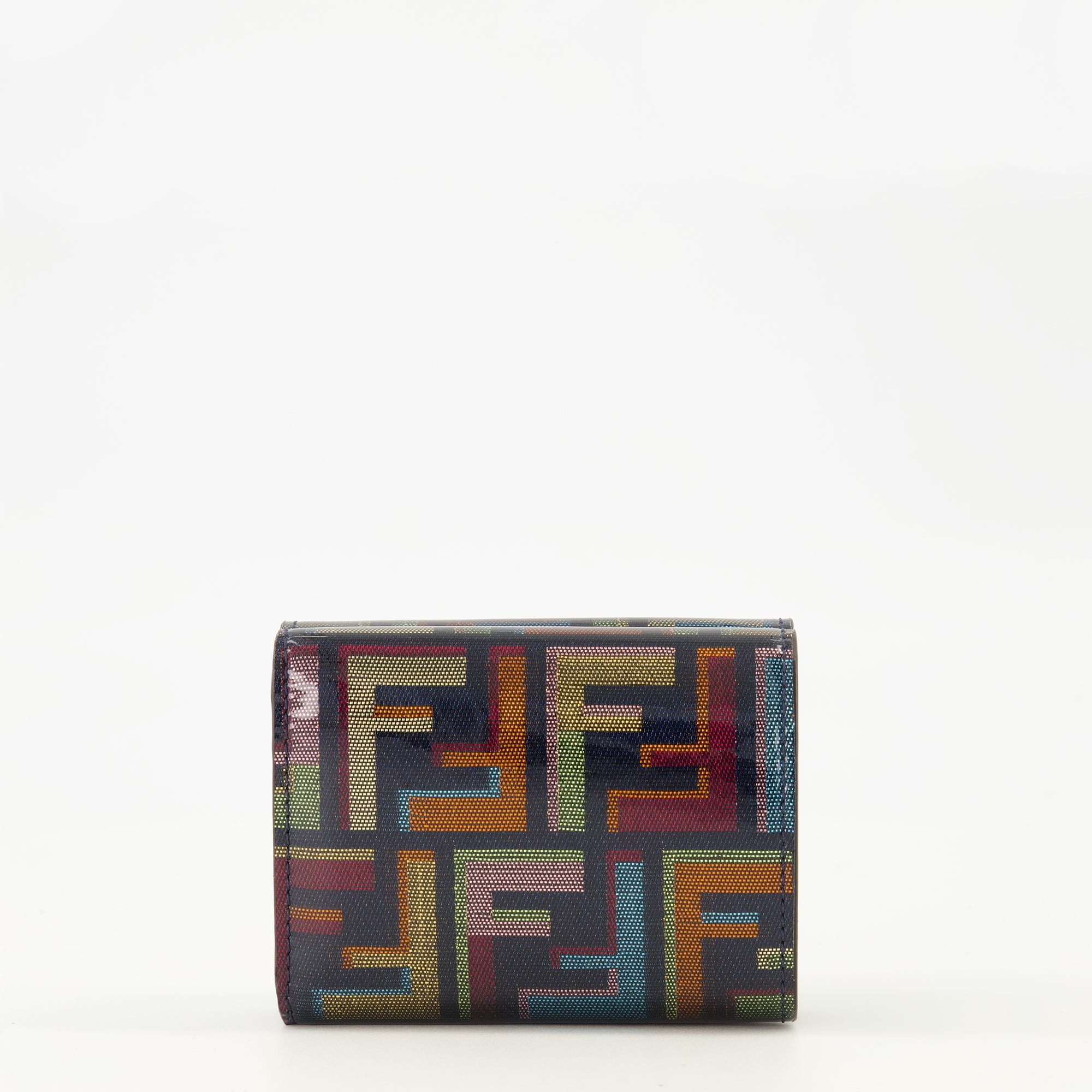 Image of FF Diamonds Multicolor Wallet by Fendi for Women - Season Spring-Summer 2026 - Back View