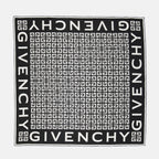 silk scarf, Givenchy scarf, 4G motif, designer accessories, luxury scarf