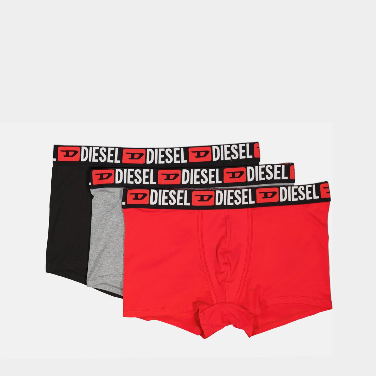 Diesel, Boxer Briefs, Underwear Set, Cotton, Elastic Waistband