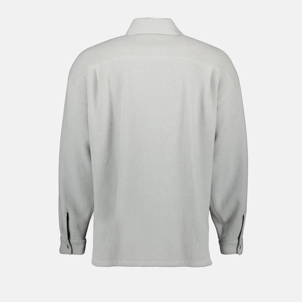 Image de la veste en laine zippée classique de Dior pour hommes - Saison Printemps-Été 2025 - Vue de dos