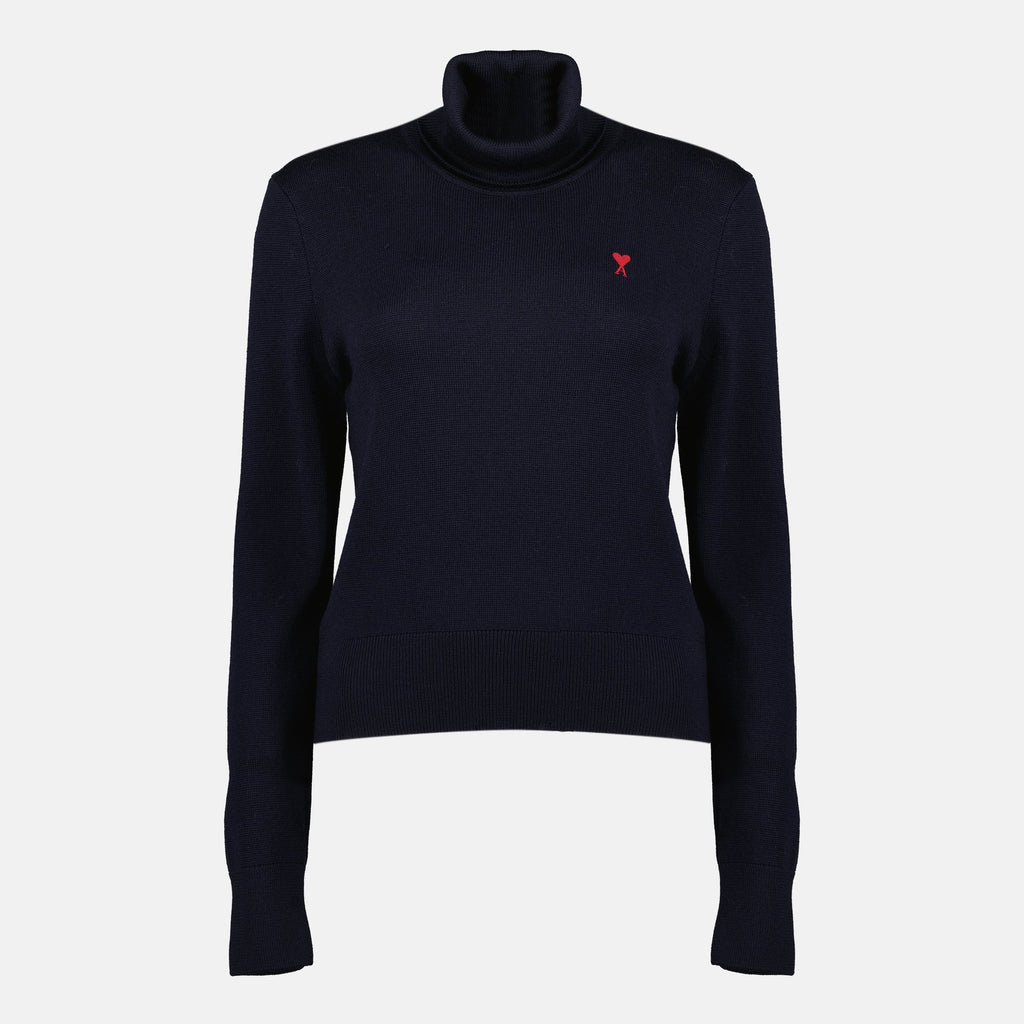 Ami de Coeur Roll Neck Sweater