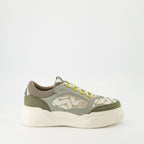 Bild der Fendi Force Sneakers von Fendi für Männer - Saison Frühling-Sommer 2025 - Rechte Seitenansicht