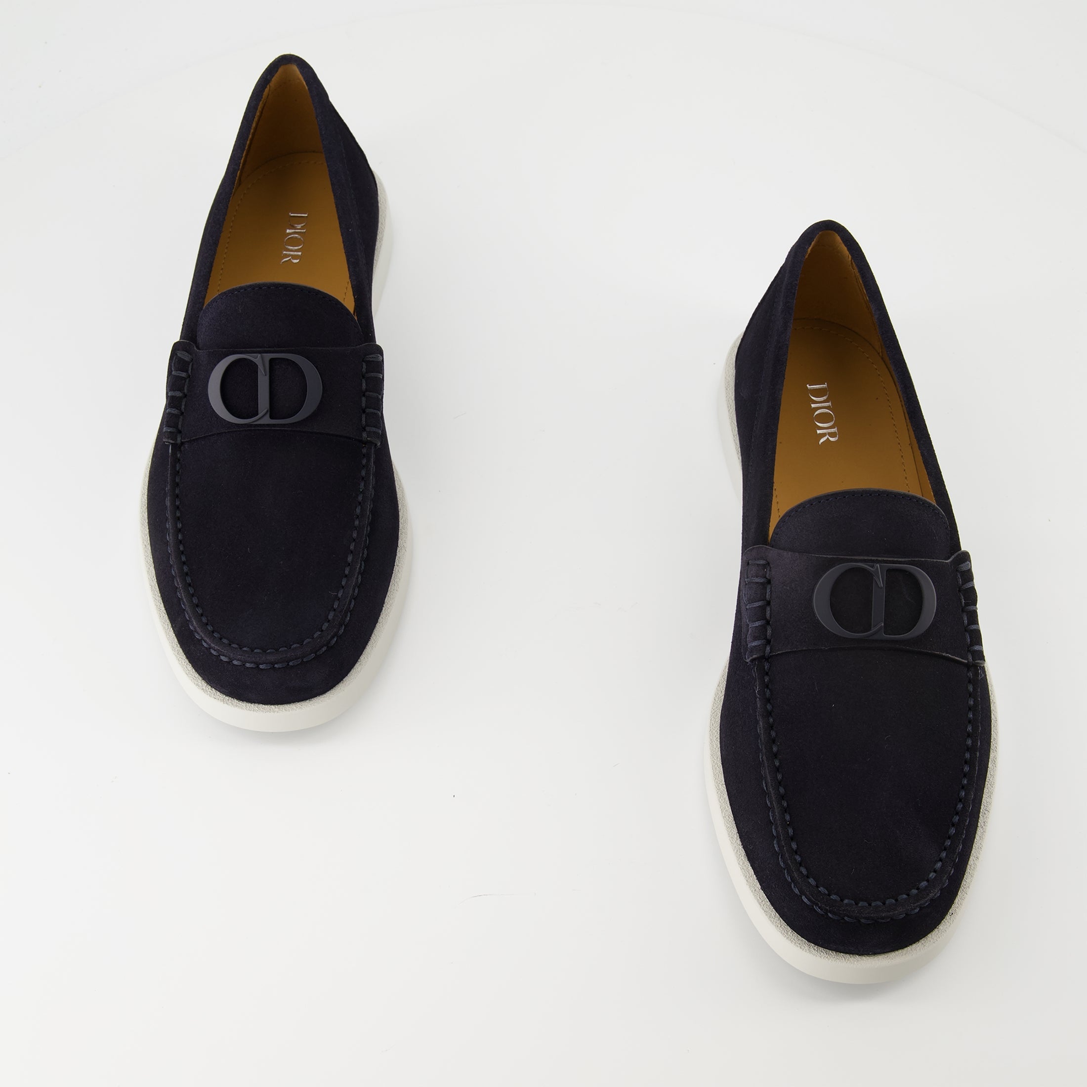 Image of Granville Moccasins by Dior for Men - Season Autumn-Winter 2025 - Top View Pair