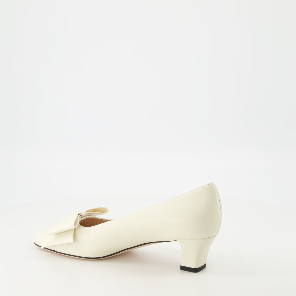 Esacrpin Bowo, slip-on shoes, Valentino Garavani, laminated leather shoes, luxury footwear