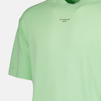 Drole De MonsieurのメンズクラシックスローガンTシャツの画像 - 2025年春夏シーズン - 詳細ビュー1