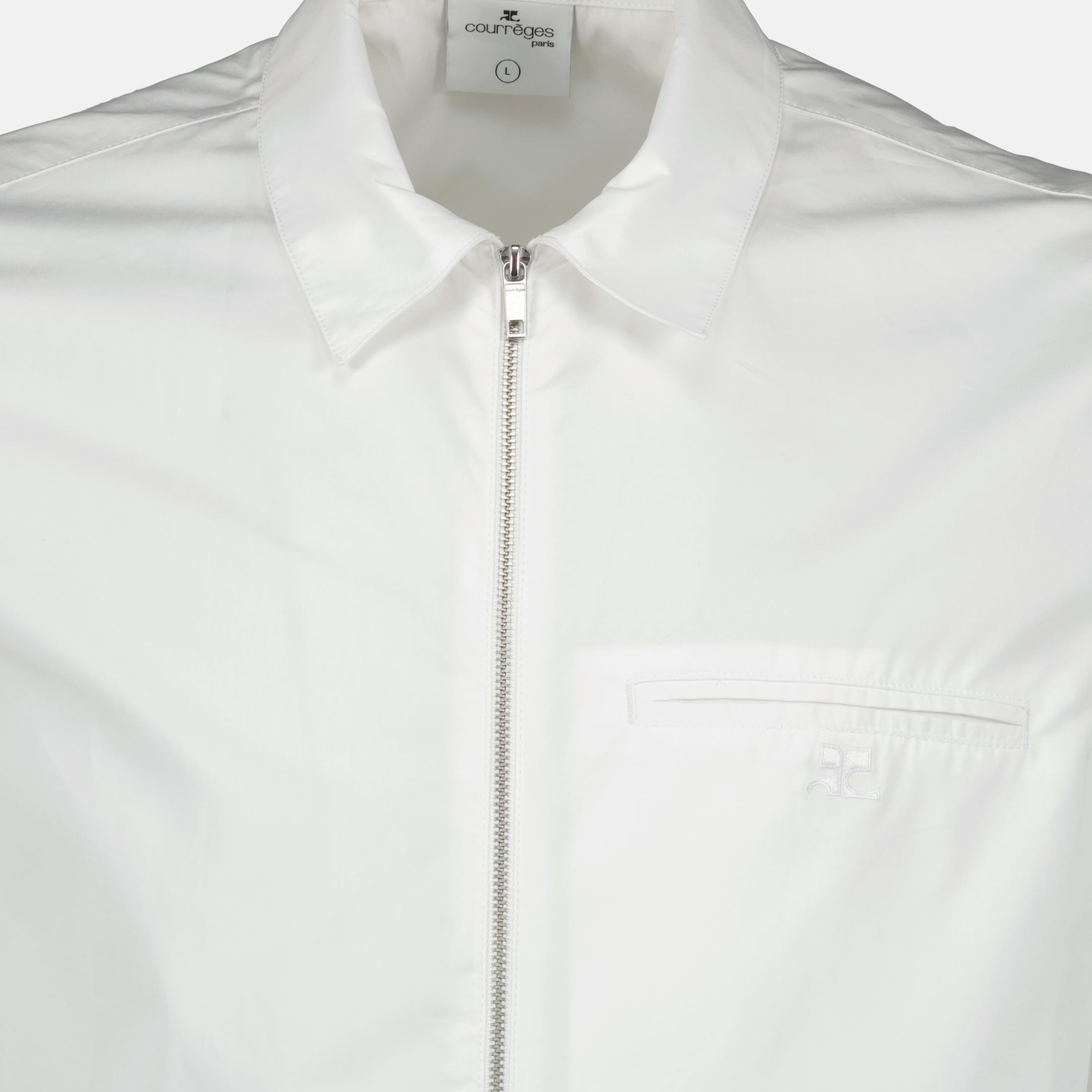 Short Sleeve Zip Shirt