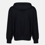 Image of Cashmere Zip Hoodie by Fendi for Men - Season Spring-Summer 2026 - Back View
