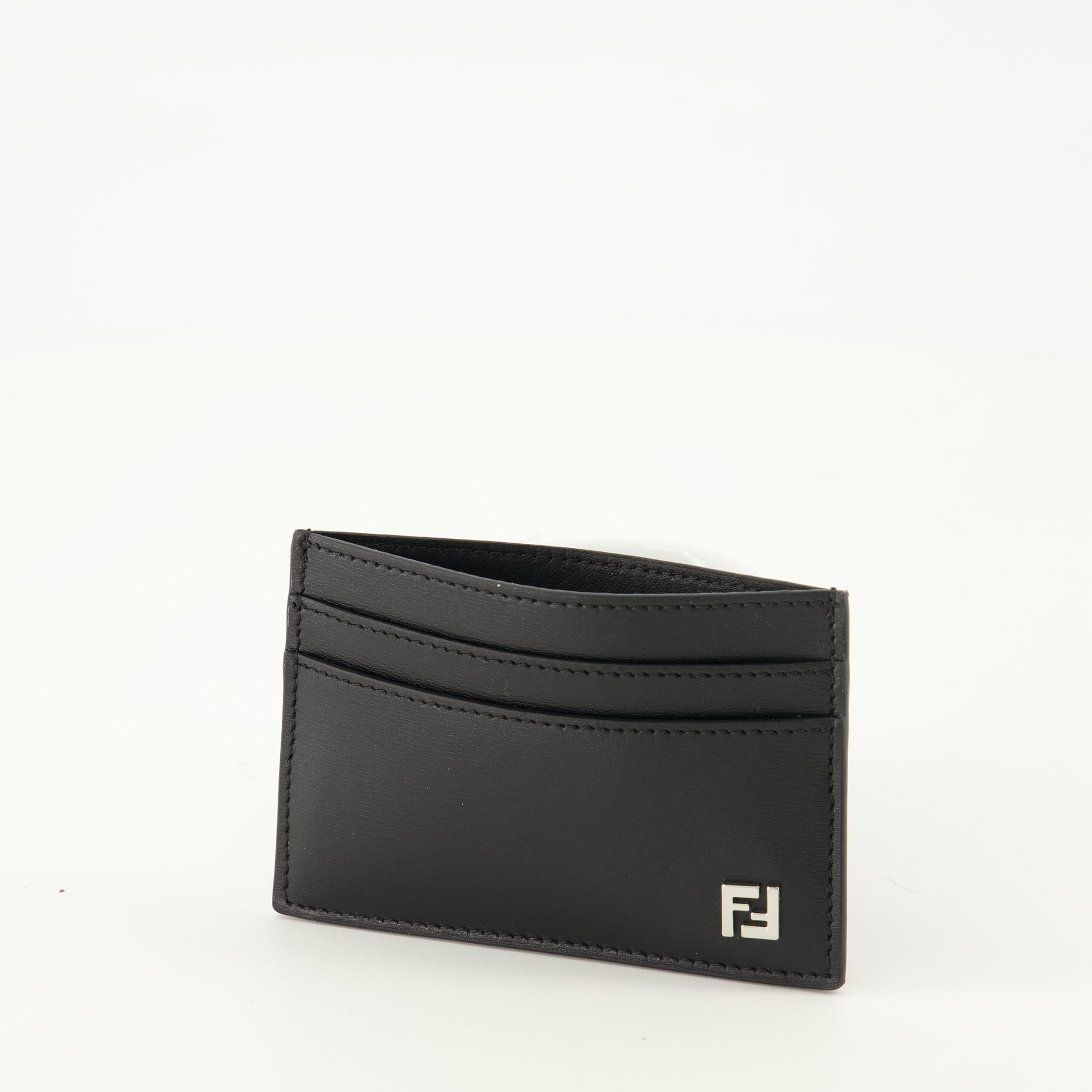 Image of FF Squared Card Holder by Fendi for Men - Season Spring-Summer 2026 - Detail View 1