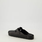 Birkenstock Boston Mules, EVA slip-on shoes, adjustable mules, black mules, comfortable footwear