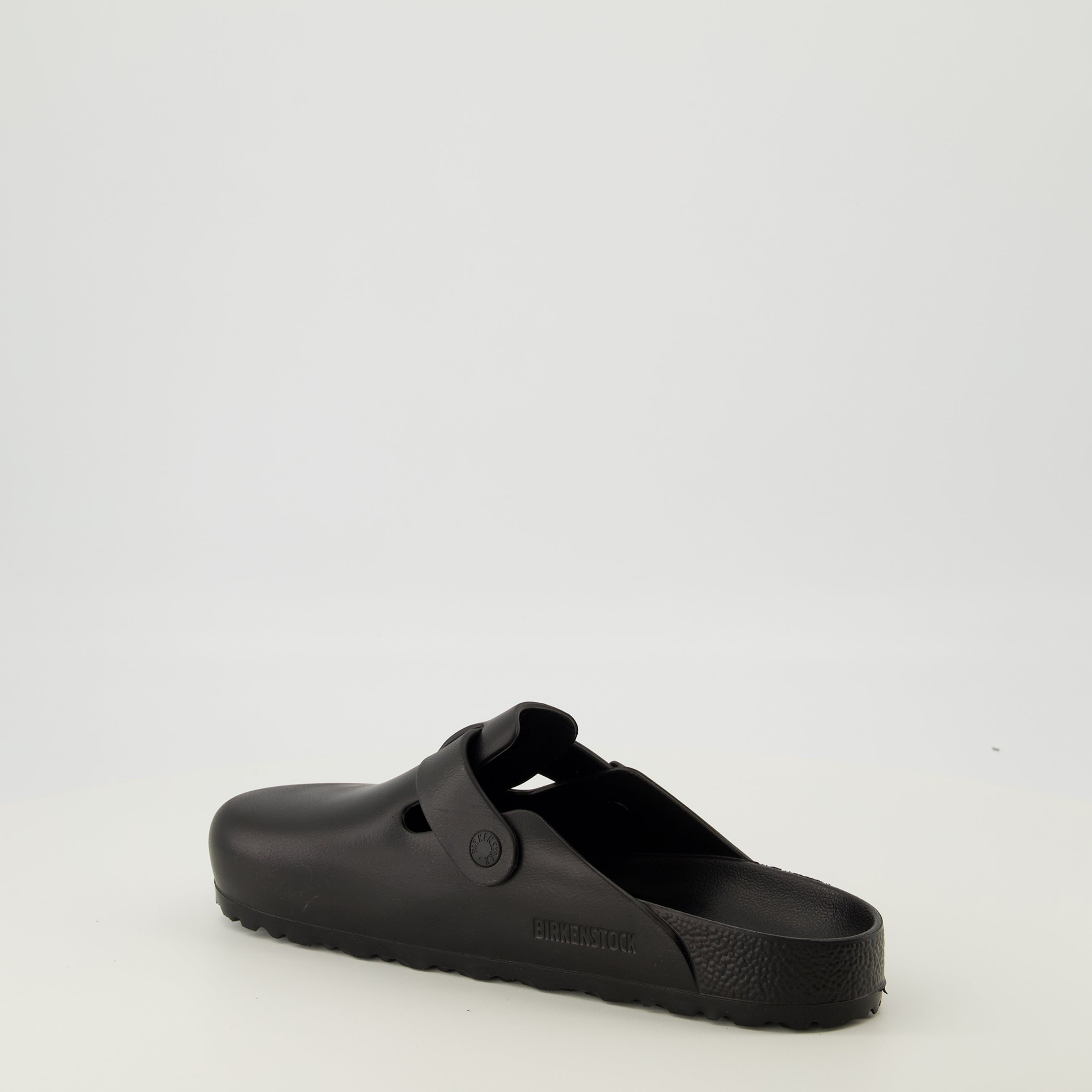 Birkenstock Boston Mules, EVA slip-on shoes, adjustable mules, black mules, comfortable footwear