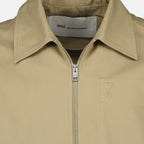 Image of Beige Blouson Ami de Coeur by Ami PARIS for Men - Season Spring-Summer 2026 - Detail View 2