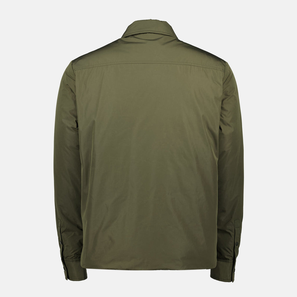 モンクレールのメンズ用Vigeon Kakiダウンジャケットの画像 - 秋冬2025シーズン - 後面ビュー