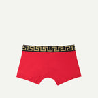 Versace, Medusa Greca, boxer shorts, red boxer, men's fashion