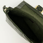 Imagen del Sac Mamma Baguette Medium Verde Oscuro de Fendi para Mujeres - Temporada Otoño-Invierno 2025 - Vista Detalle 2