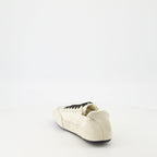 beige sneakers, Prada Collapse sneakers, Re-Nylon footwear, sustainable luxury sneakers, women's casual sneakers