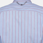 Imagem de camisa riscada azul da Rabanne para mulheres - Temporada Primavera-Verão 2025 - Vista Detalhe 5