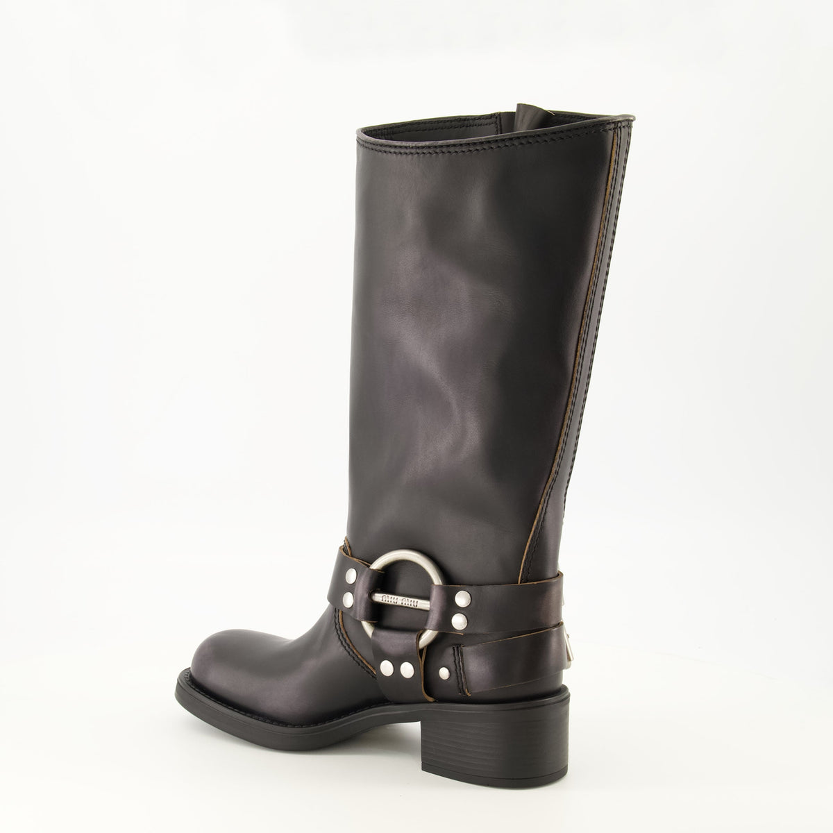 Black Leather Boots