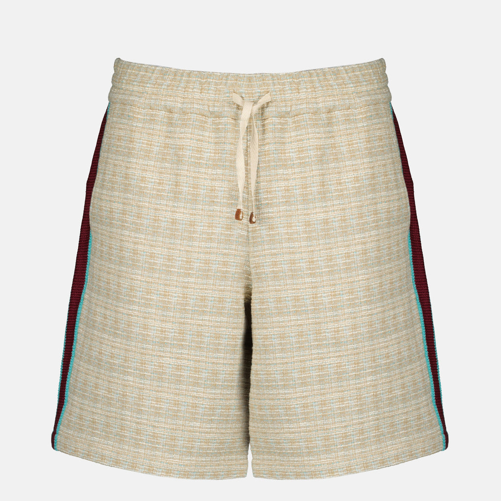 Imagen de Shorts Beige D-Miroir - Drôle de Monsieur de Drole De Monsieur para Hombres - Temporada Primavera-Verano 2026 - Vista Frontal