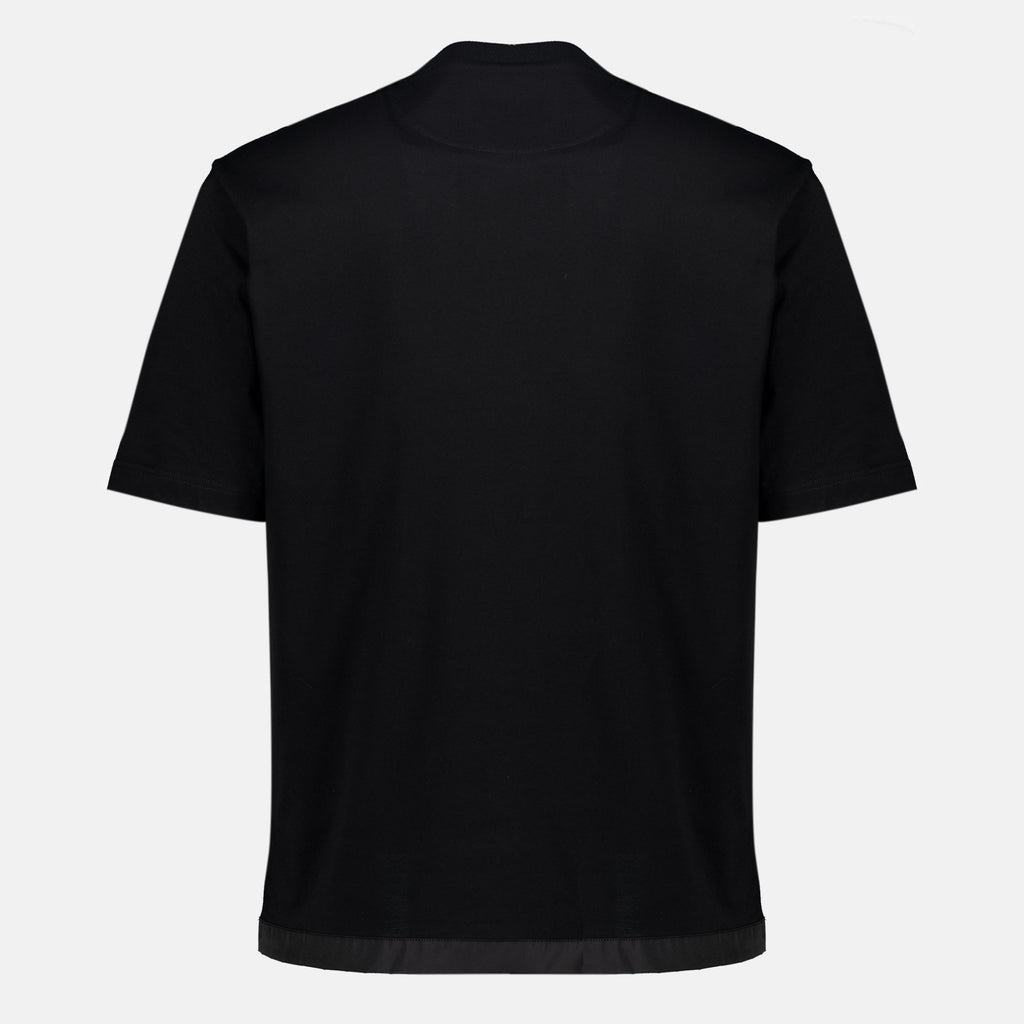 Camiseta Negra de Algodón