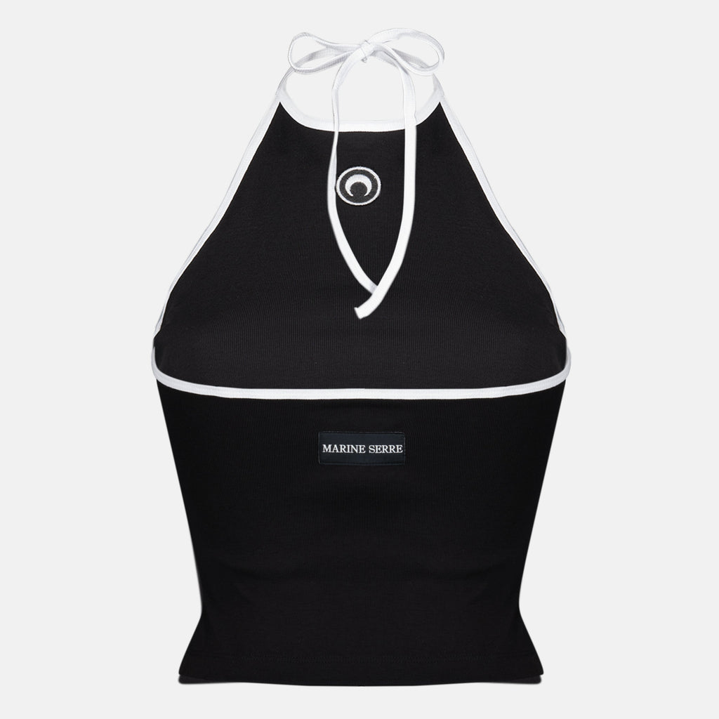 Top Dos Nu en Jersey Noir