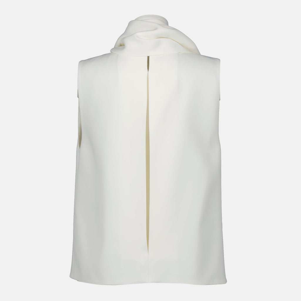 Imagen del Top Loe Blanc de Khaite - de Khaite para Mujeres - Temporada Primavera-Verano 2026 - Vista Trasera