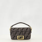Fendi baguette bag, mini denim bag, luxury accessories, designer handbags, 2025 fashion collection