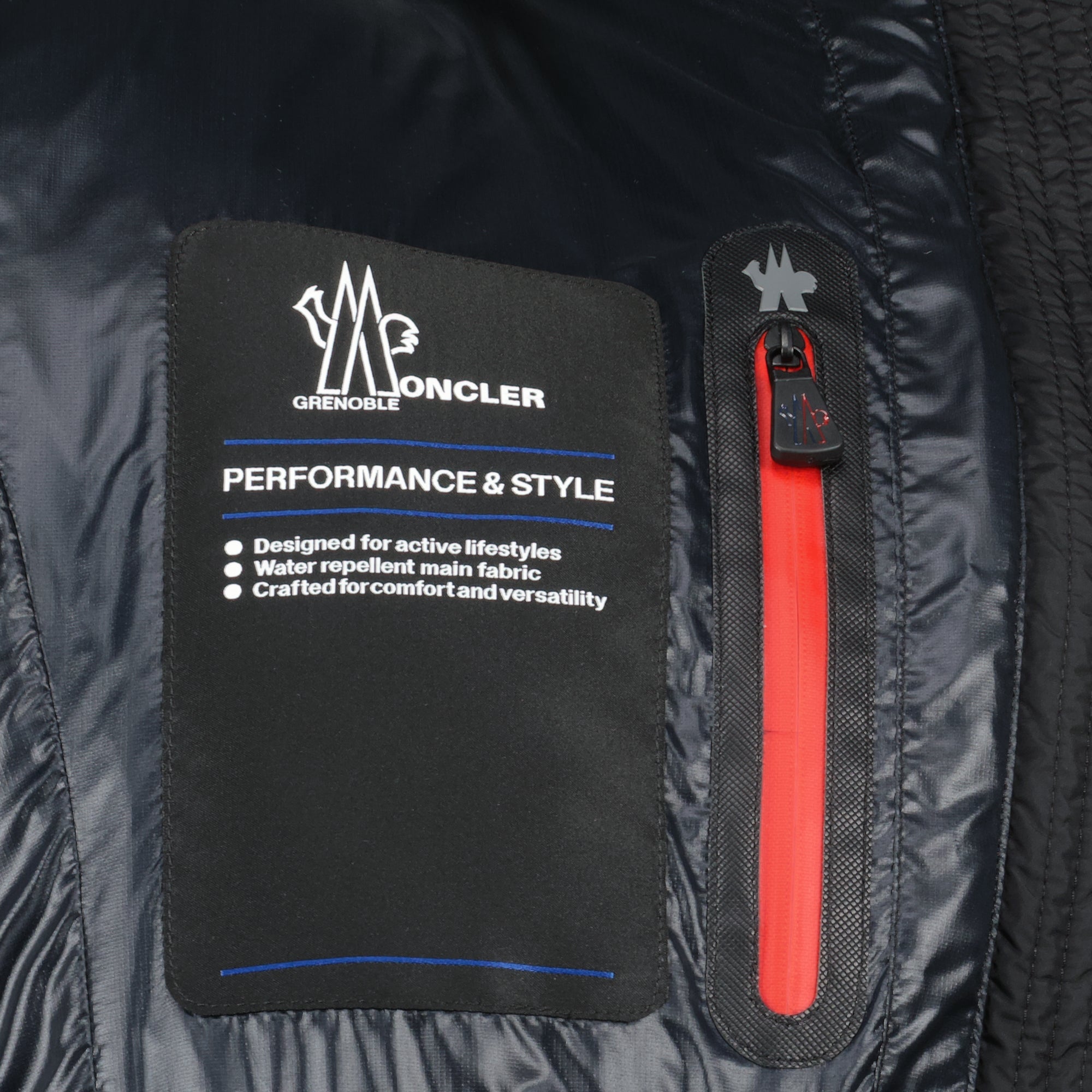 Moncler Grenoble, Bouquetin jacket, winter down jacket, premium outerwear, elegant winter coat